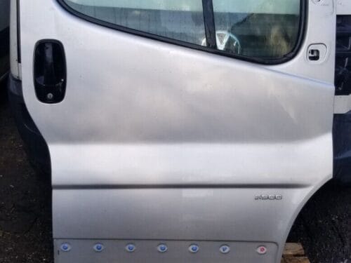 Vauxhall Vivaro Driver Side Door Silver