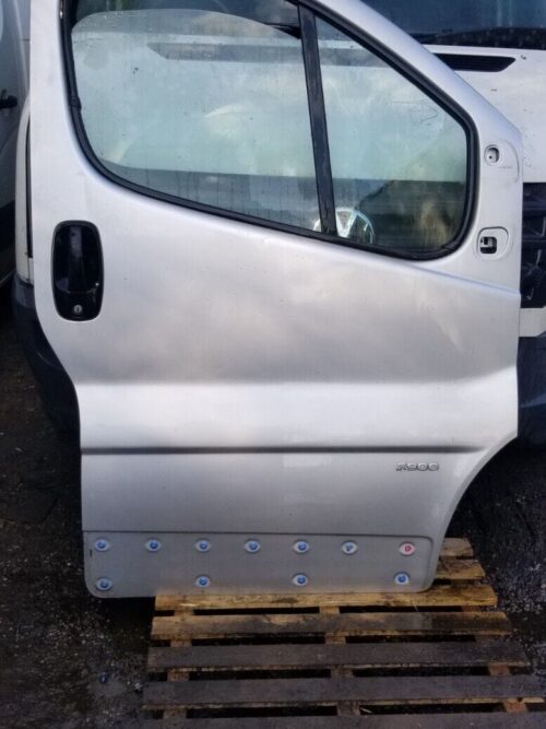 Vauxhall Vivaro Driver Side Door Silver
