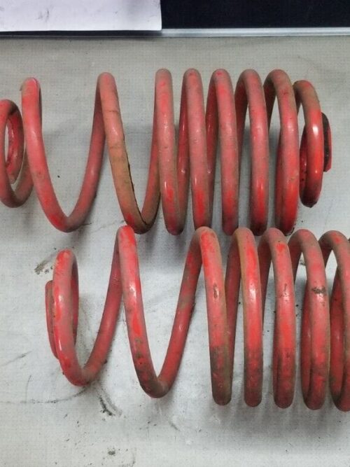 VAUXHALL VIVARO Rear Coil Springs Pair 2015 1.6 Diesel X82