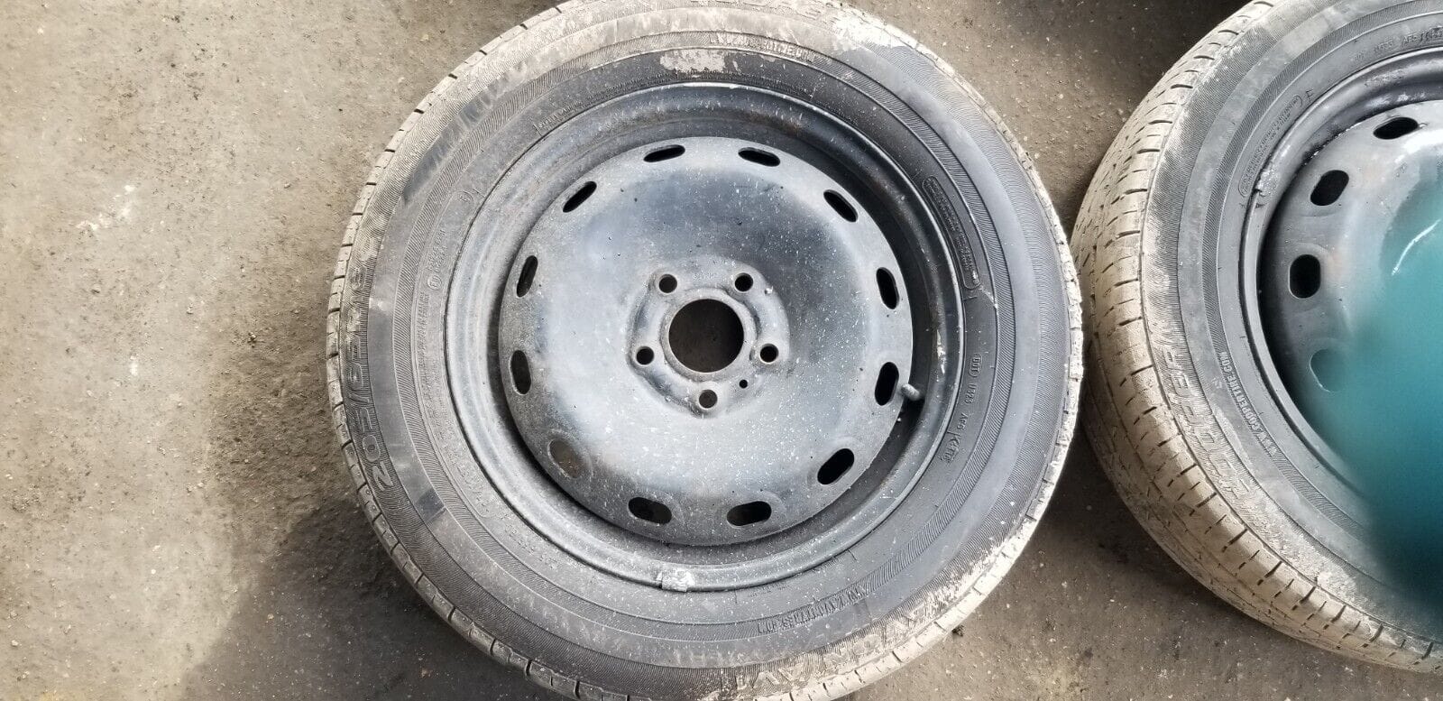 VAUXHALL VIVARO STEEL WHEEL AND TYRE 205/65R16C - Image 4