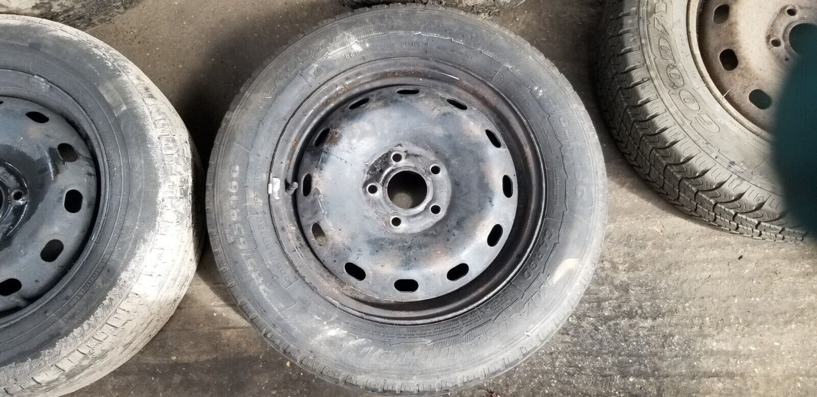 VAUXHALL VIVARO STEEL WHEEL AND TYRE 205/65R16C - Image 6