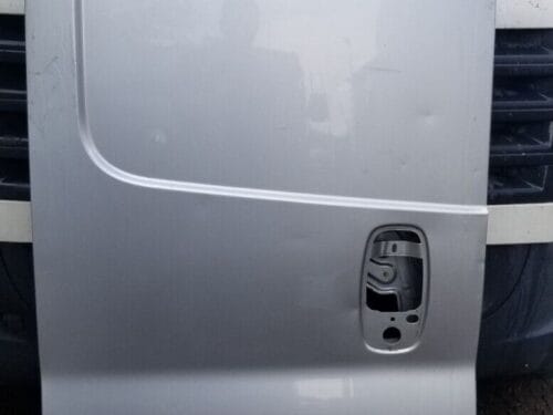 Vauxhall Vivaro left rear back door silver 2006-2014
