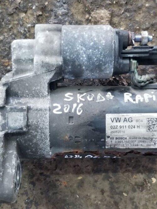 VW / AUDI / SEAT / SKODA – Starter Motor - 02Z911024H