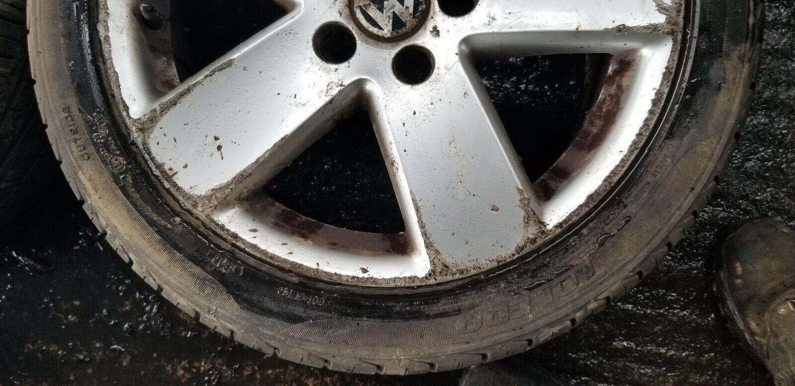 VW Passat B6 Alloy Wheels & Tyres 235 45 17" 3C0601025E - Image 15