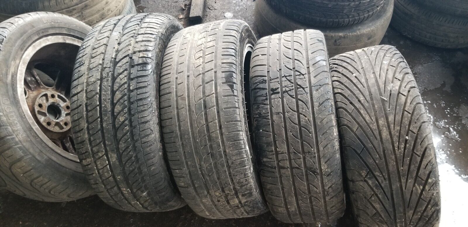 VW Passat B6 Alloy Wheels & Tyres 235 45 17" 3C0601025E - Image 20