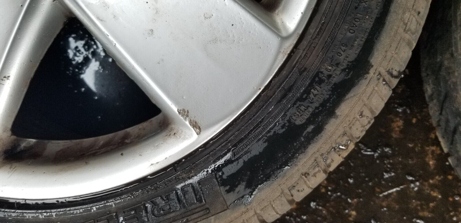 VW Passat B6 Alloy Wheels & Tyres 235 45 17" 3C0601025E - Image 5