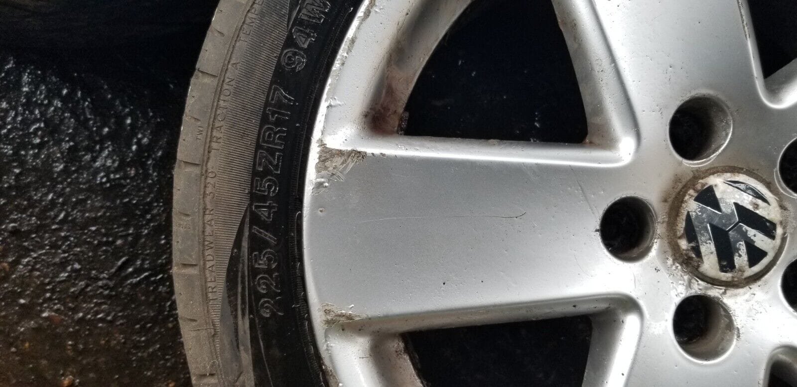 VW Passat B6 Alloy Wheels & Tyres 235 45 17" 3C0601025E - Image 10