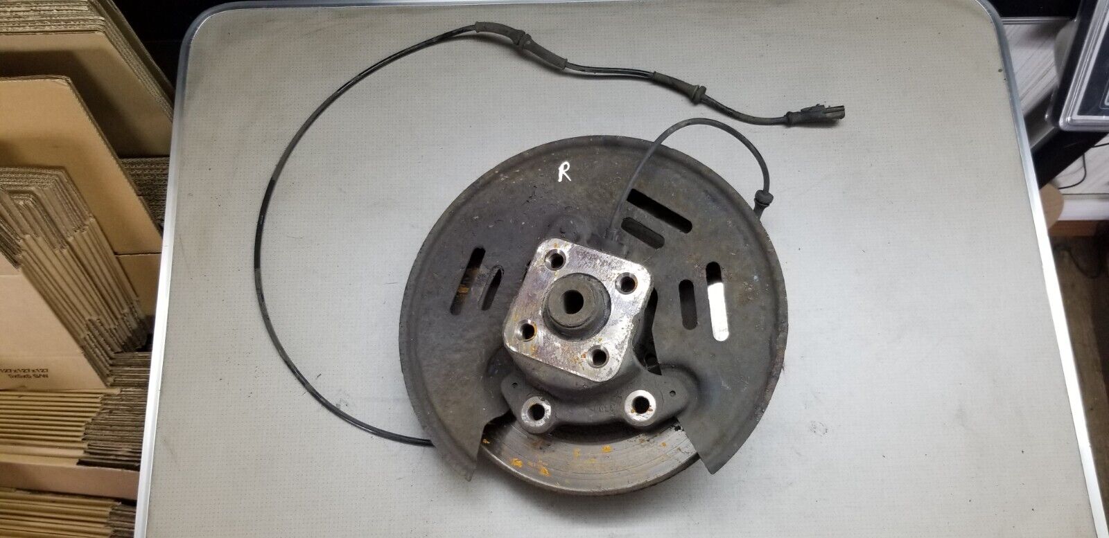 2011 Renault Kangoo Mk2 1.5 Diesel Right Driver O/S Rear Hub Stub & Abs