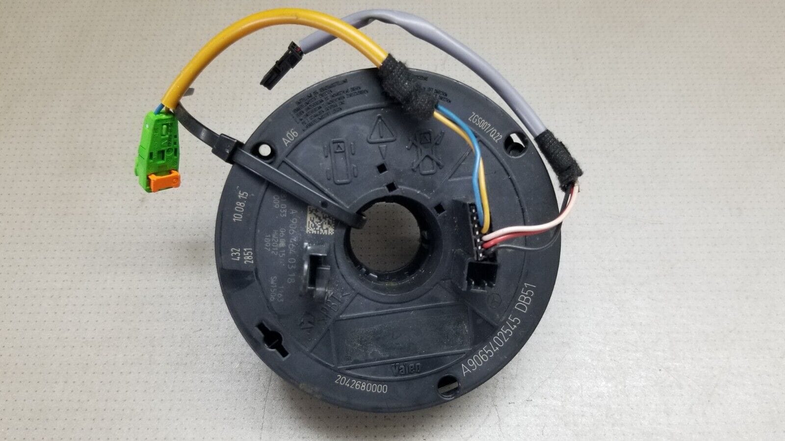 2015 MERCEDES SPRINTER W906 Steering Wheel SQUIB A9065402545