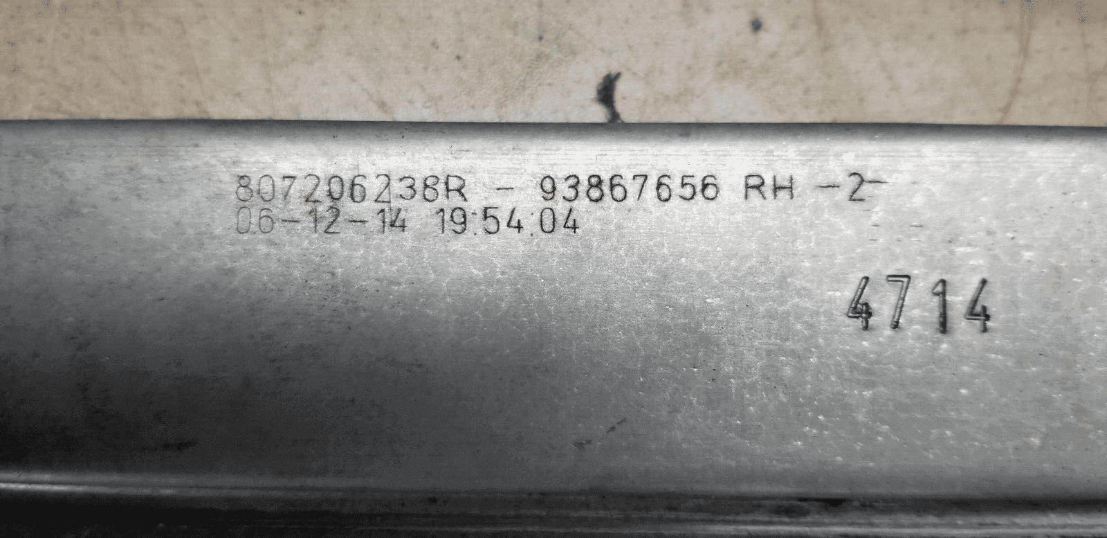 2015 RENAULT TRAFIC III WINDOW REGULATOR FRONT DRIVER ELECTRIC 807207538R - Image 6