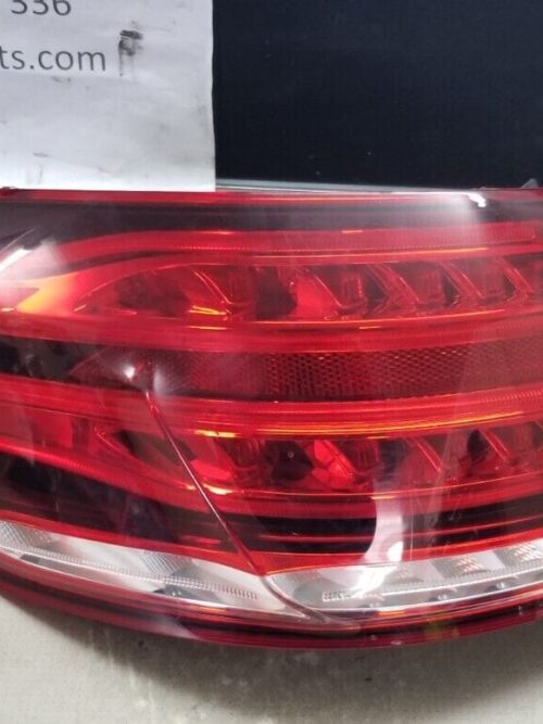 2016 Mercedes Benz E Class 212 Series N/S Passengers Left Rear Outer Taillight