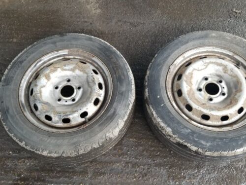 2x VAUXHALL VIVARO X82 2015 16" INCH STEEL WHEEL & TYRE 205/65R16C