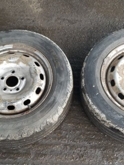 2x VAUXHALL VIVARO X82 2015 16" INCH STEEL WHEEL & TYRE 205/65R16C