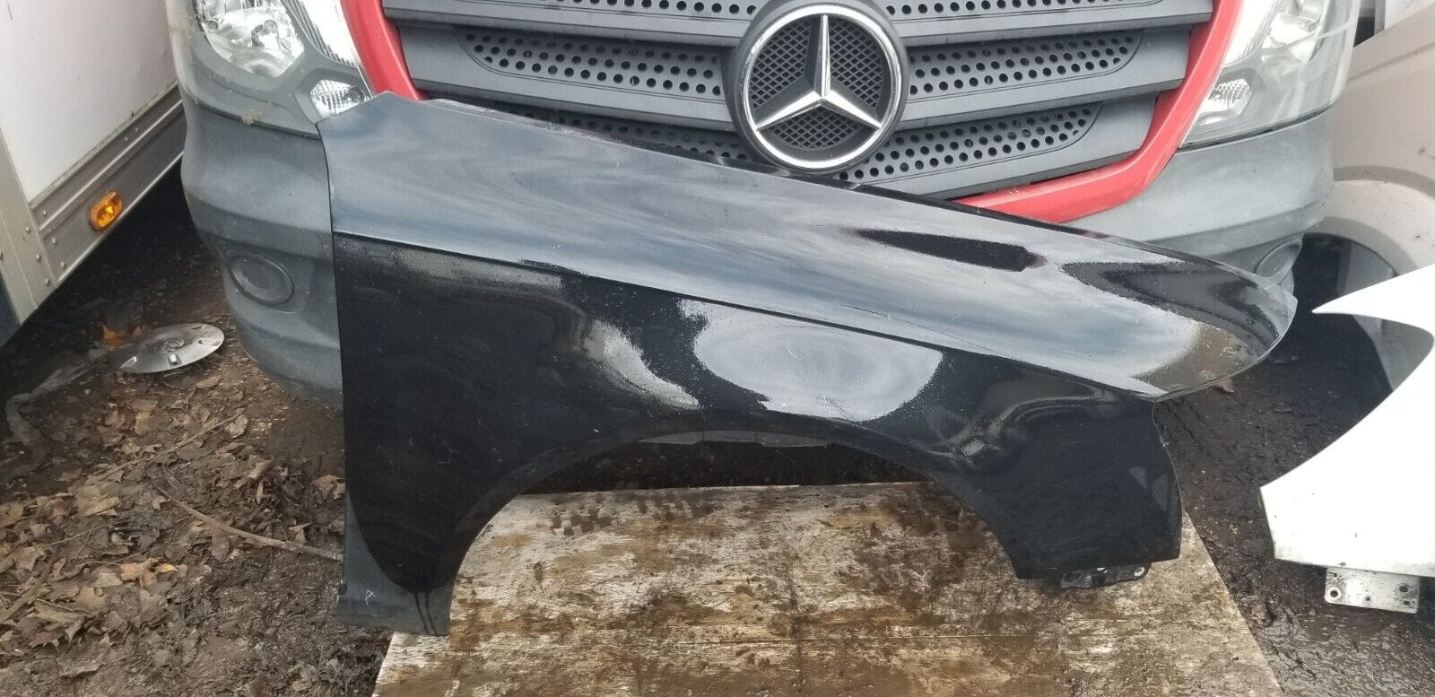 Audi A6 4F C6 Front OS Right Wing Panel Fender 2009