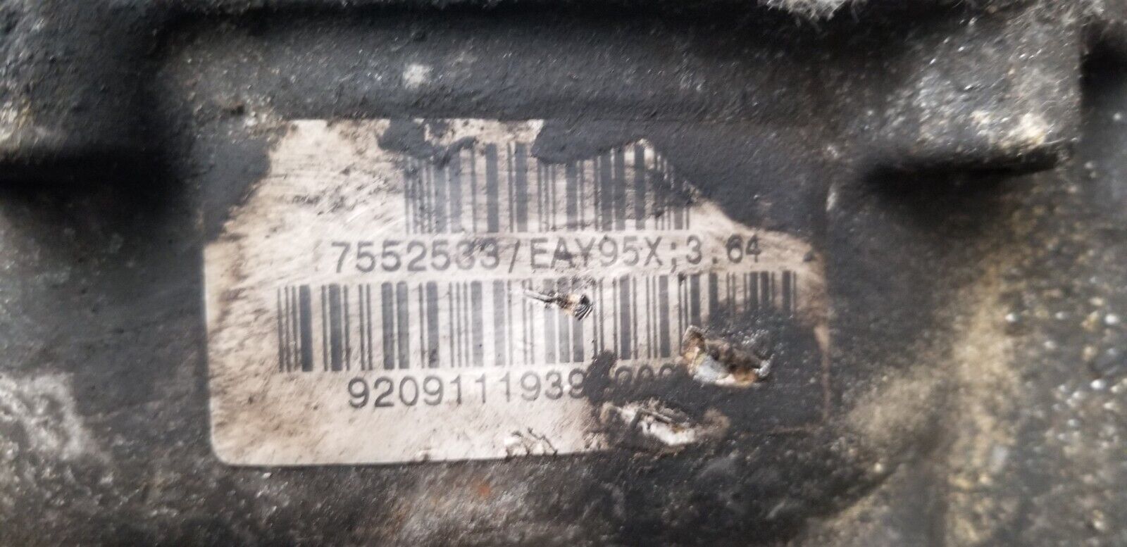 BMW X5 X6 Series E70 E71 Front Differential Diff 3,64 Ratio 7552533 |O - Image 3