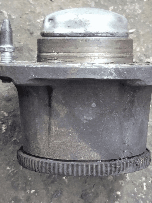 Rear wheel bearing hub side view for Citroen Relay 2017