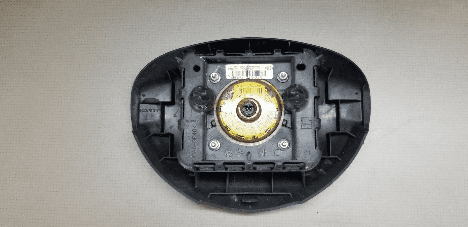 Dacia Sandero Driver airbag 307639999N54 / 985109782R |O - Image 3