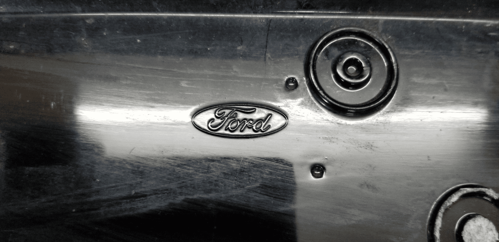 Ford Kuga Mk2 Front Bumper Number Plate Trim CV44-17K945-BFW 2016 - Image 3