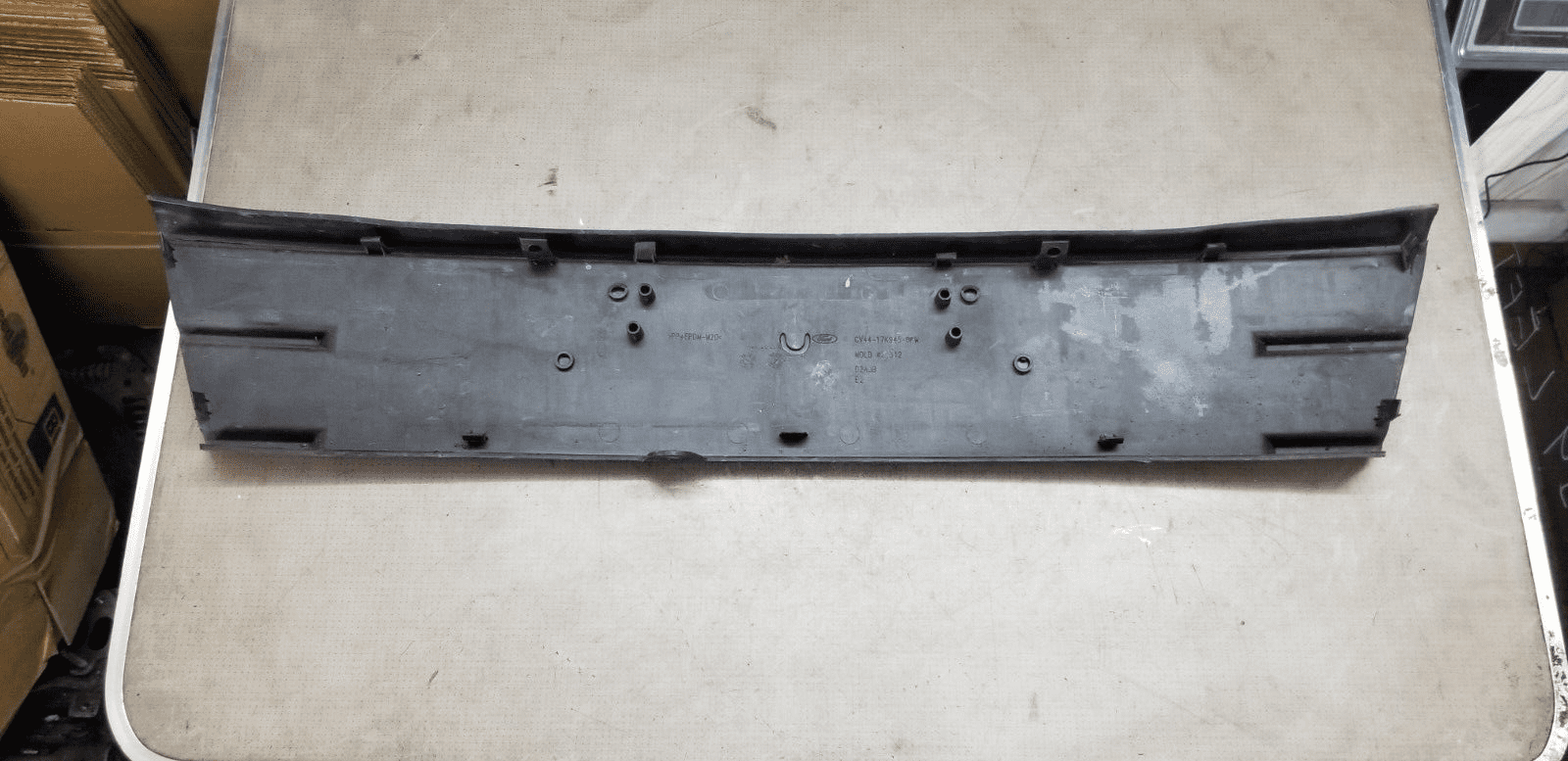 Ford Kuga Mk2 Front Bumper Number Plate Trim CV44-17K945-BFW 2016 - Image 4