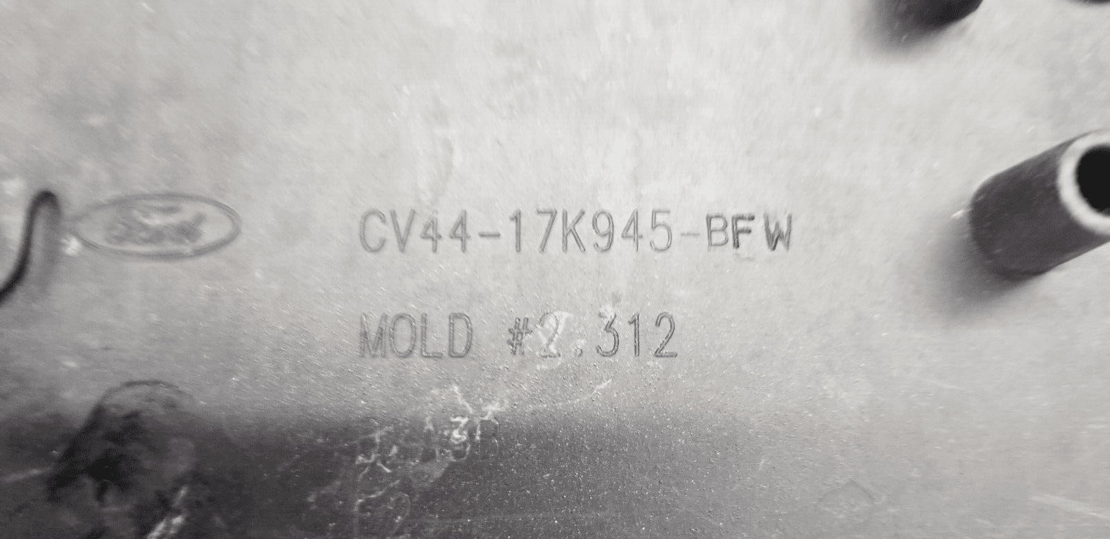 Ford Kuga Mk2 Front Bumper Number Plate Trim CV44-17K945-BFW 2016 - Image 5