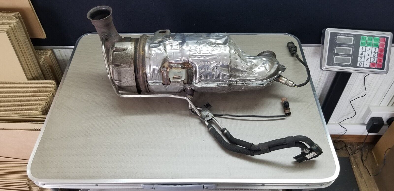 GENUINE PEUGEOT 308 CATALYTIC CONVERTER DIESEL 3141061600 - Image 3