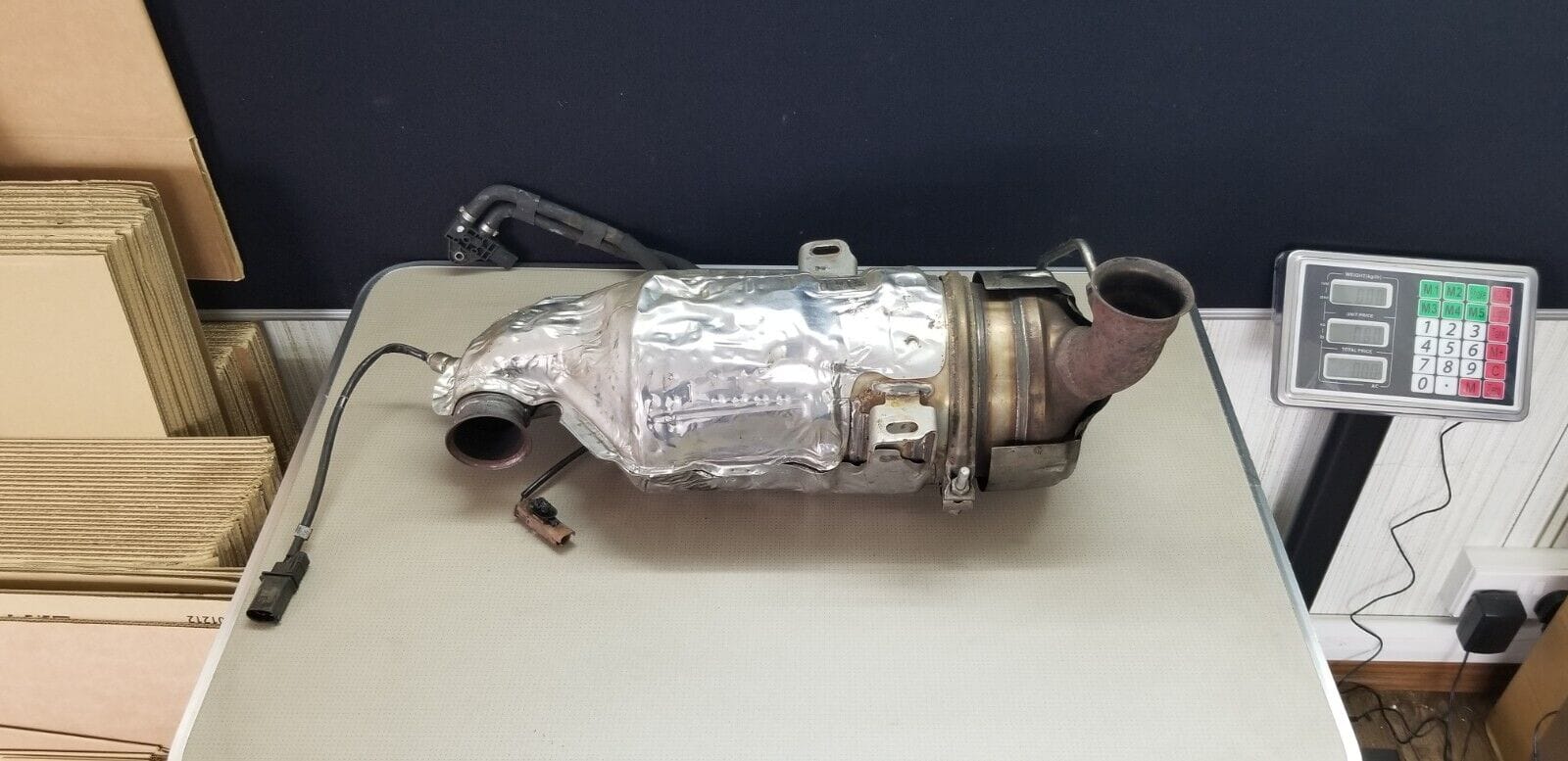 GENUINE PEUGEOT 308 CATALYTIC CONVERTER DIESEL 3141061600