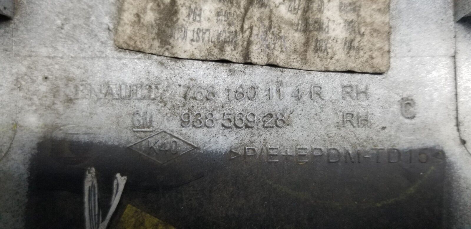 Genuine Renault Trafic Vivaro Primastar O/S Driver Moulding Trim 2001 - 2014 - Image 5