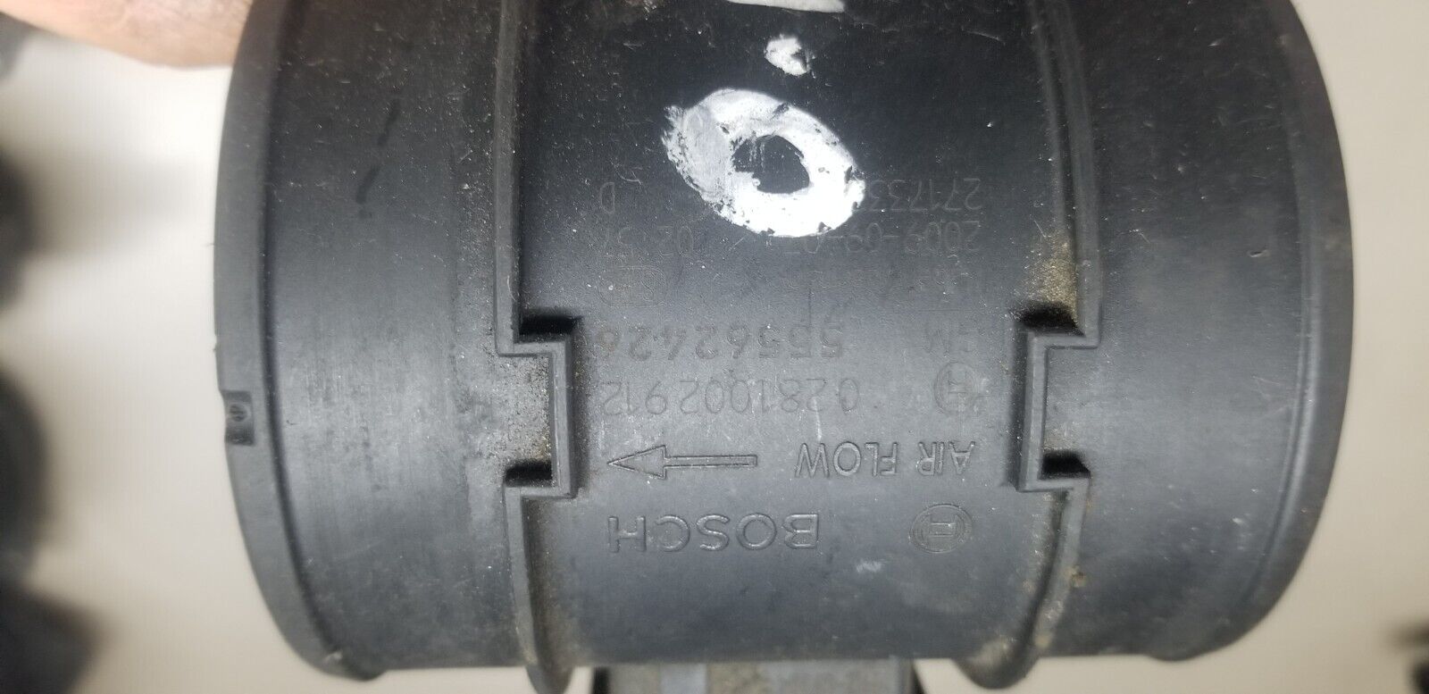 Insignia Mass Air Flow Sensor Bosch 0281002912 55562426 - Image 4