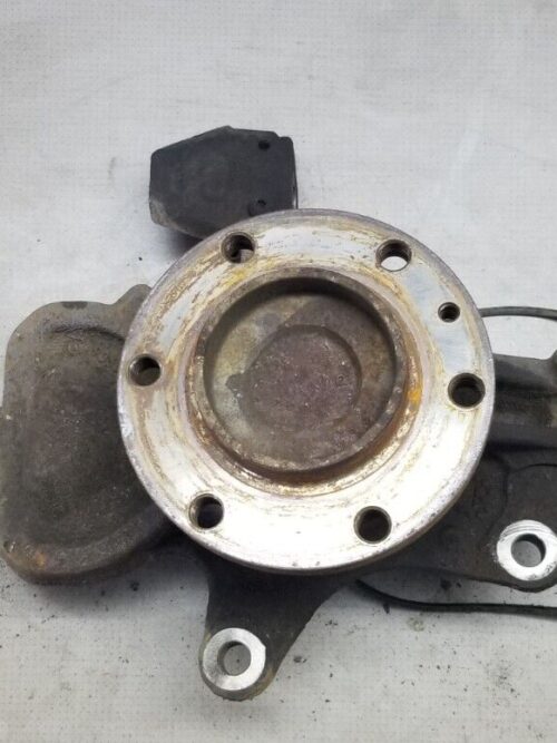 Front view of Mercedes Sprinter 2016 front left wheel hub and bearing assembly