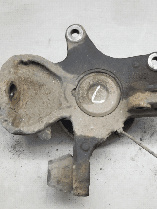 Rear view of OEM-quality front left wheel hub for Mercedes Sprinter 2016