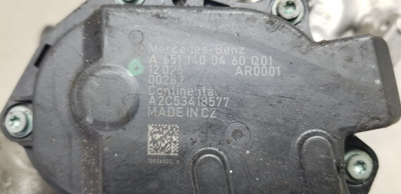 MERCEDES C CLASS EGR VALVE & COOLER 2.1 CDI DIESEL A6511400460 W204 - Image 3