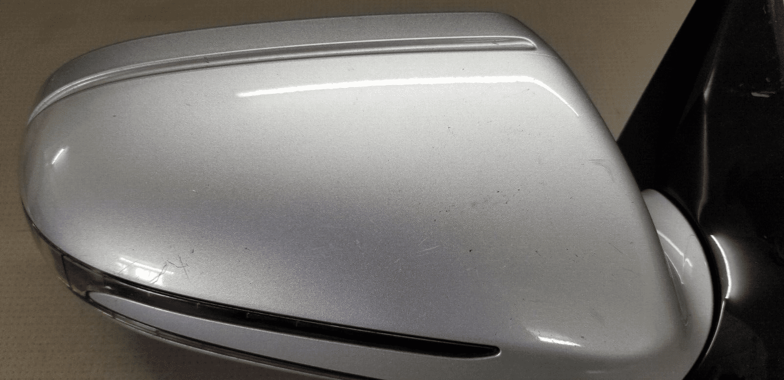 Mercedes Benz C-Class Facelift 2007-2014 Right O/S Door Wing Mirror Silver A2078102616 - Image 3