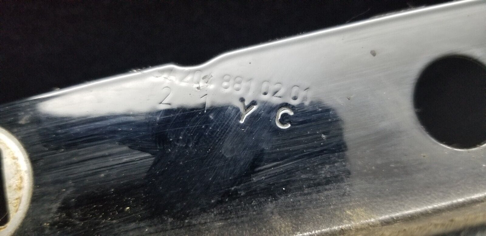 Mercedes C-Class W204 2007-15 Driver Side Right Front Wing Fender A2048810201 |O - Image 8