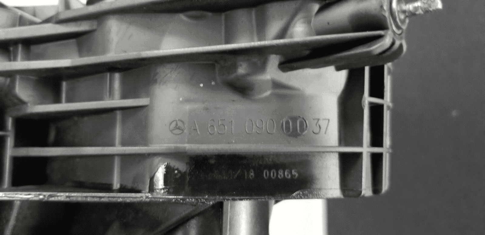 MERCEDES E INTAKE MANIFOLD 2.2 DIESEL 6510900037 OM651 W212 2009 - 2013 - Image 8