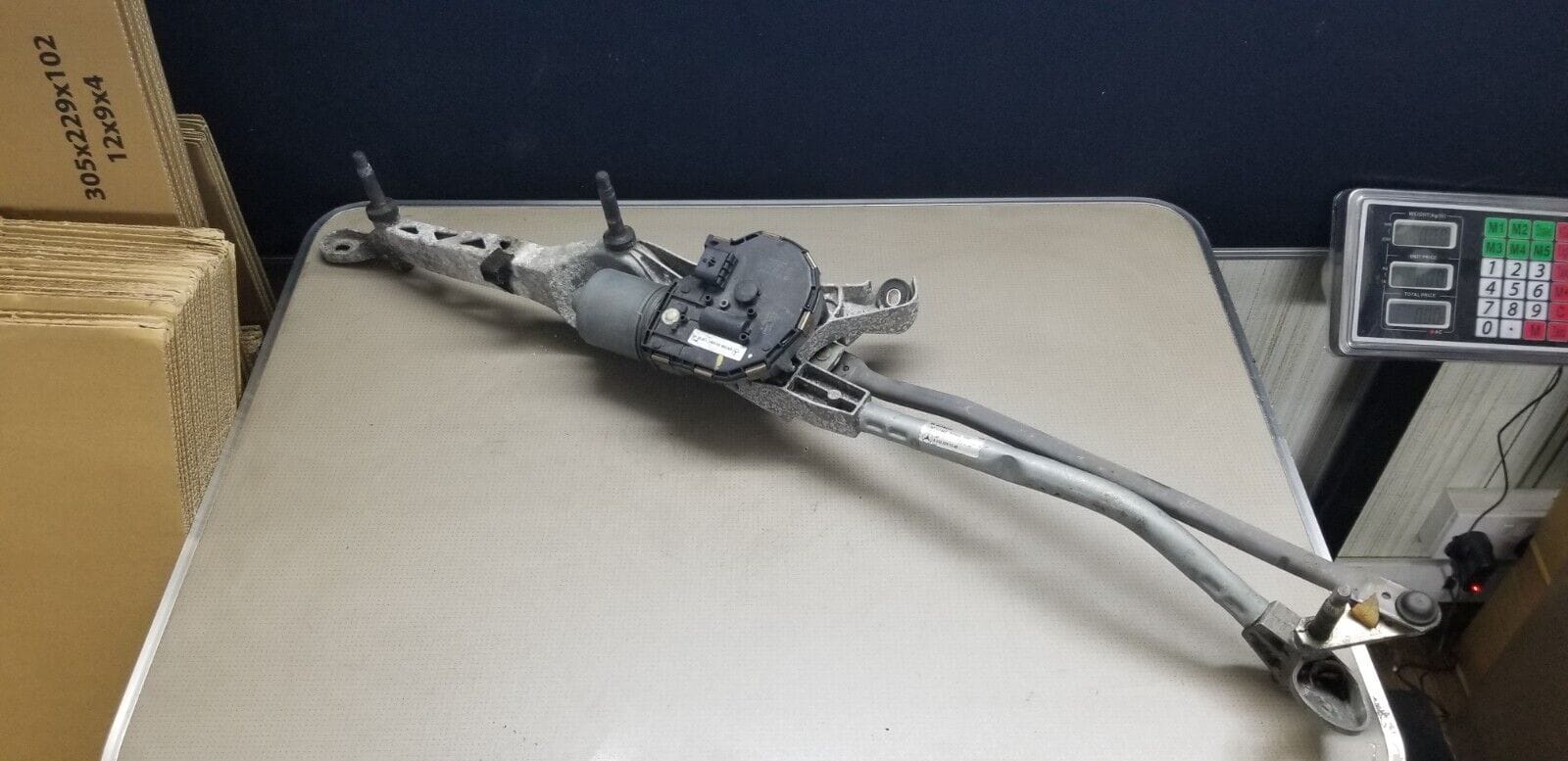 Mercedes Benz E220 CDI 2012 Front Windshield Wiper Motor A2128201340 |O