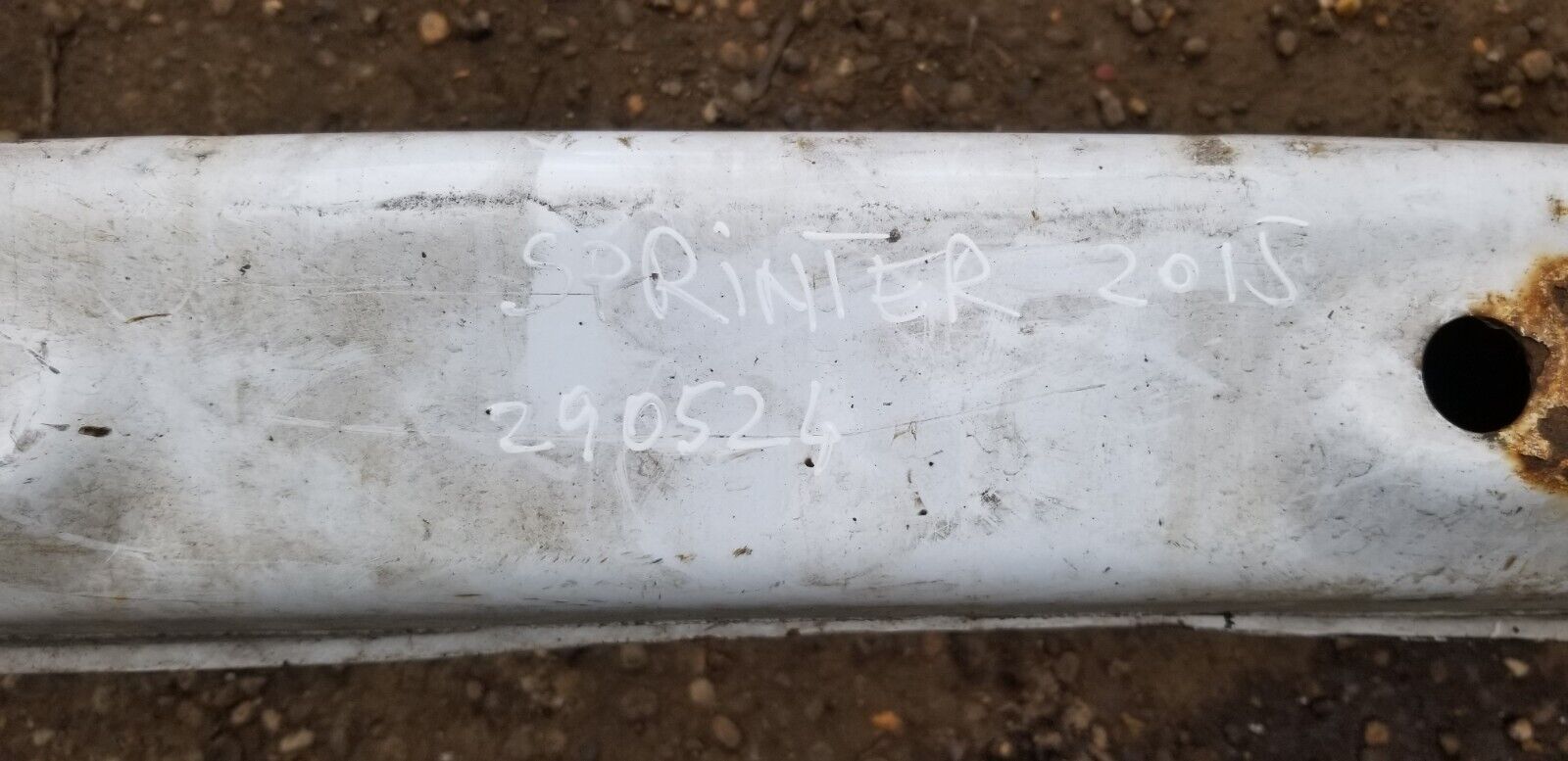 Mercedes Sprinter Bumper Crash Bar Reinforcement Front W906 2006 - 2018 |O - Image 3