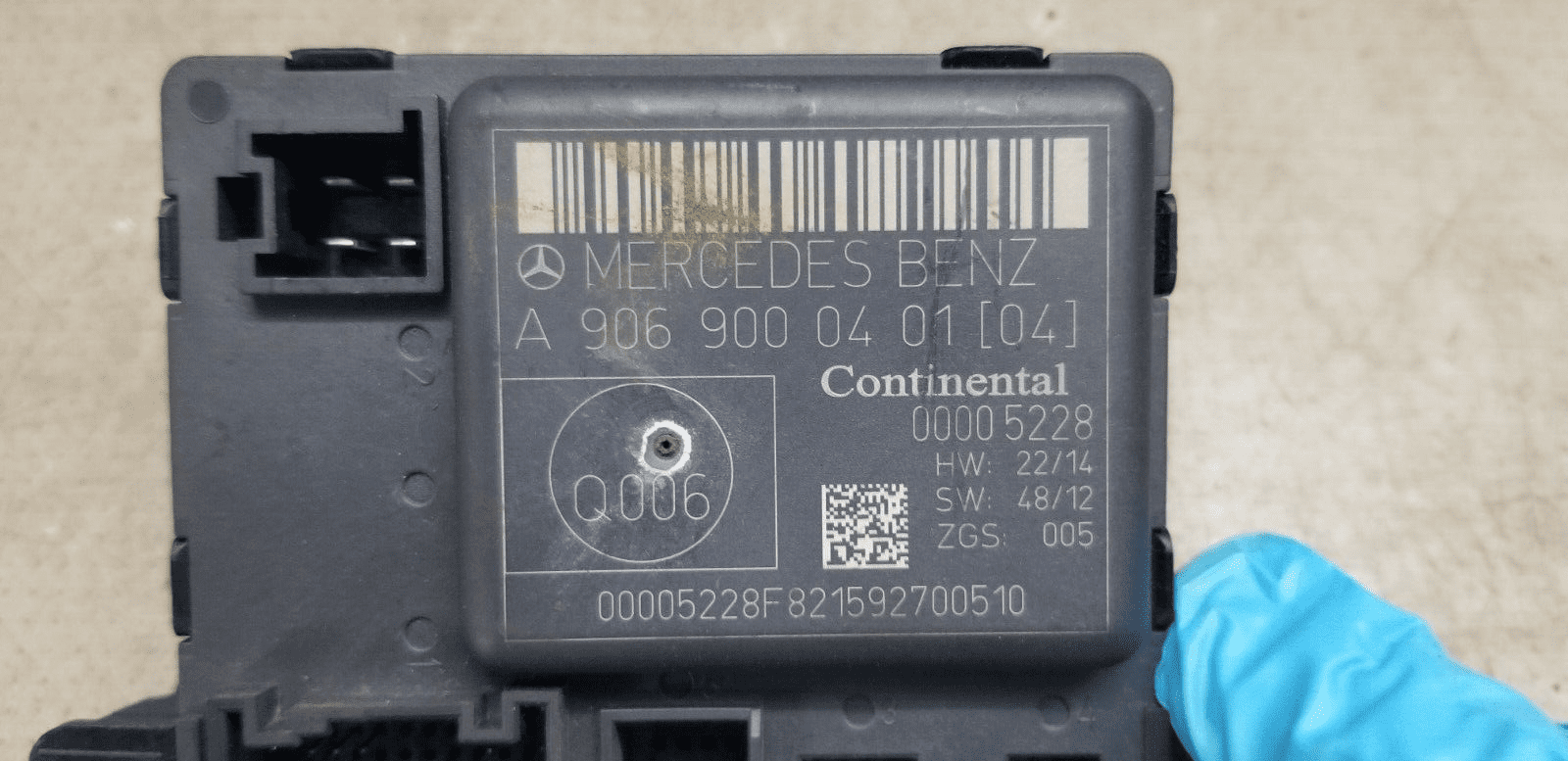 Mercedes Sprinter Door Control Ecu Drivers Front 2015 Diesel A9069000401 - Image 3