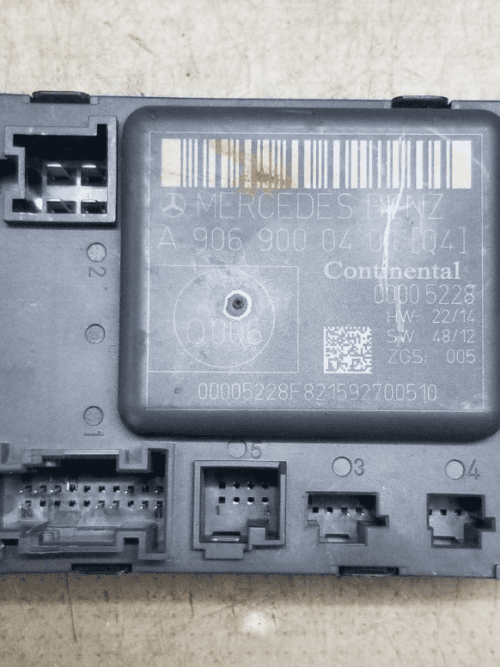 Mercedes Sprinter Door Control Ecu Drivers Front 2015 Diesel A9069000401