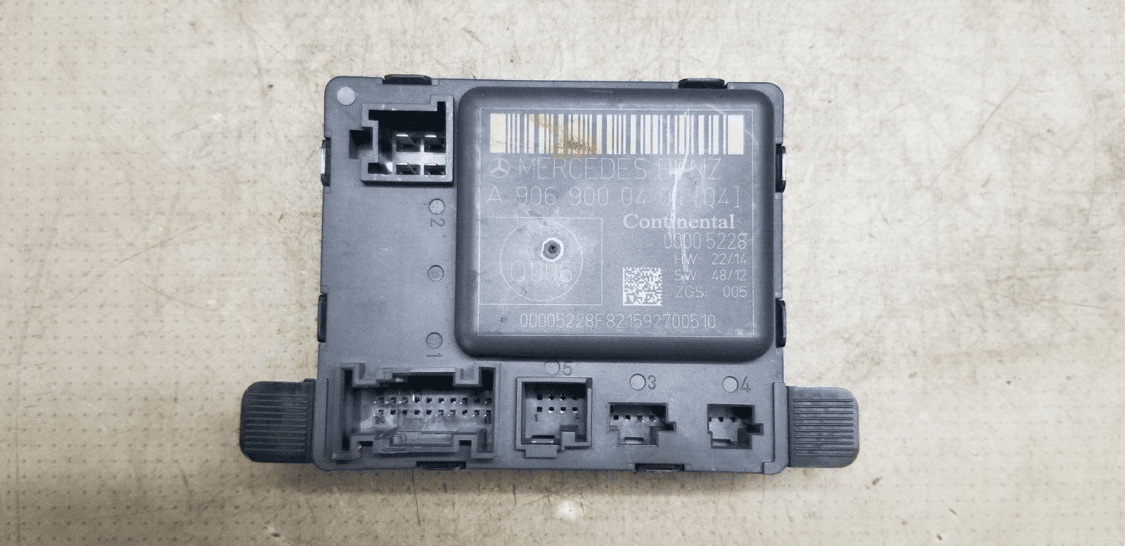 Mercedes Sprinter Door Control Ecu Drivers Front 2015 Diesel A9069000401
