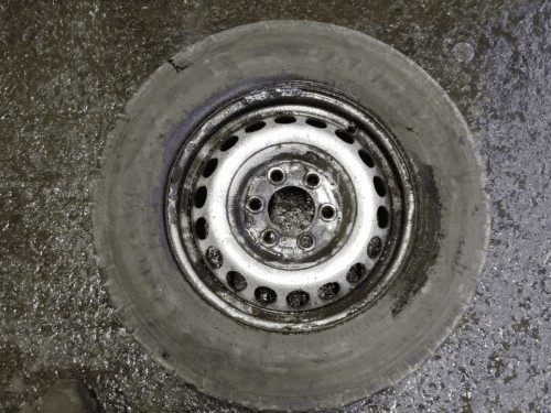MERCEDES-SPRINTER W906  235/65/16 STEEL WHEEL TYRE A0014014802