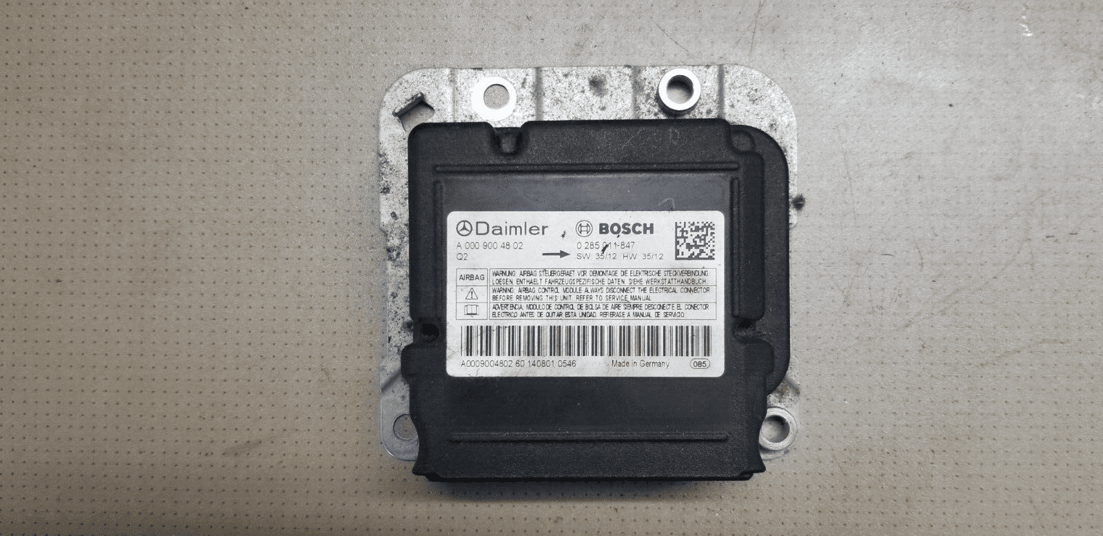 Mercedes Benz Sprinter Ecu Engine Control Unit Kit A 6519000700 A 6519010600 Crd3.20 - Image 7