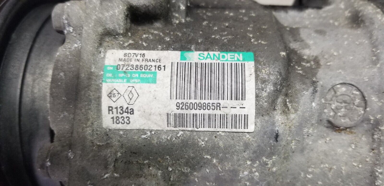 Nissan Qashqai 2011 1.5 Diesel 926009865R Air Con Compressor Pump |O - Image 4