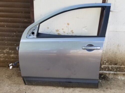 NISSAN QASHQAI DOOR FRONT PASSENGER SIDE OFFSIDE RH 2011 GREY