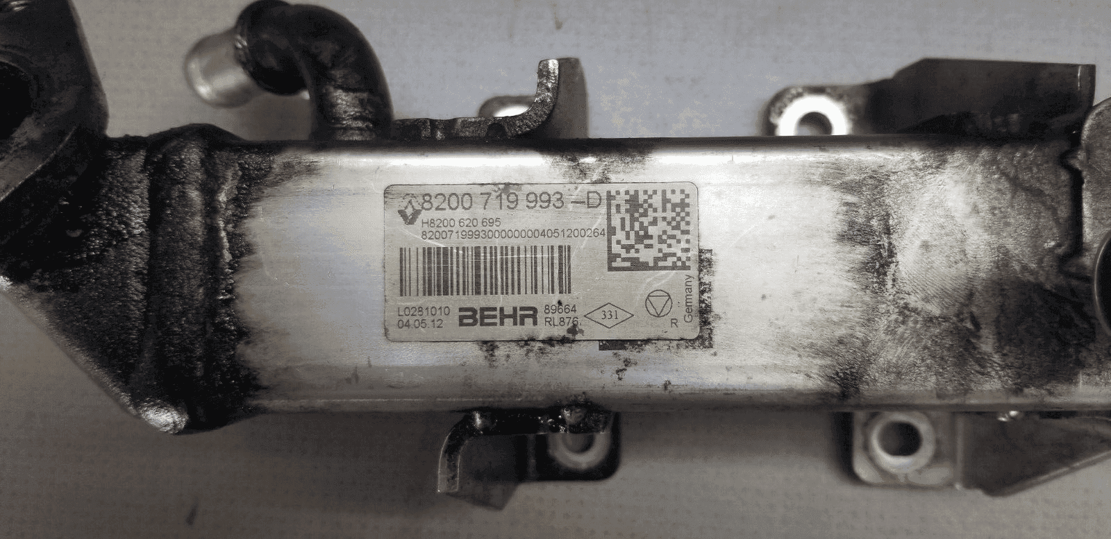 REANULT 2.0 DCI M9R EGR COOLER 8200719993 - Image 6