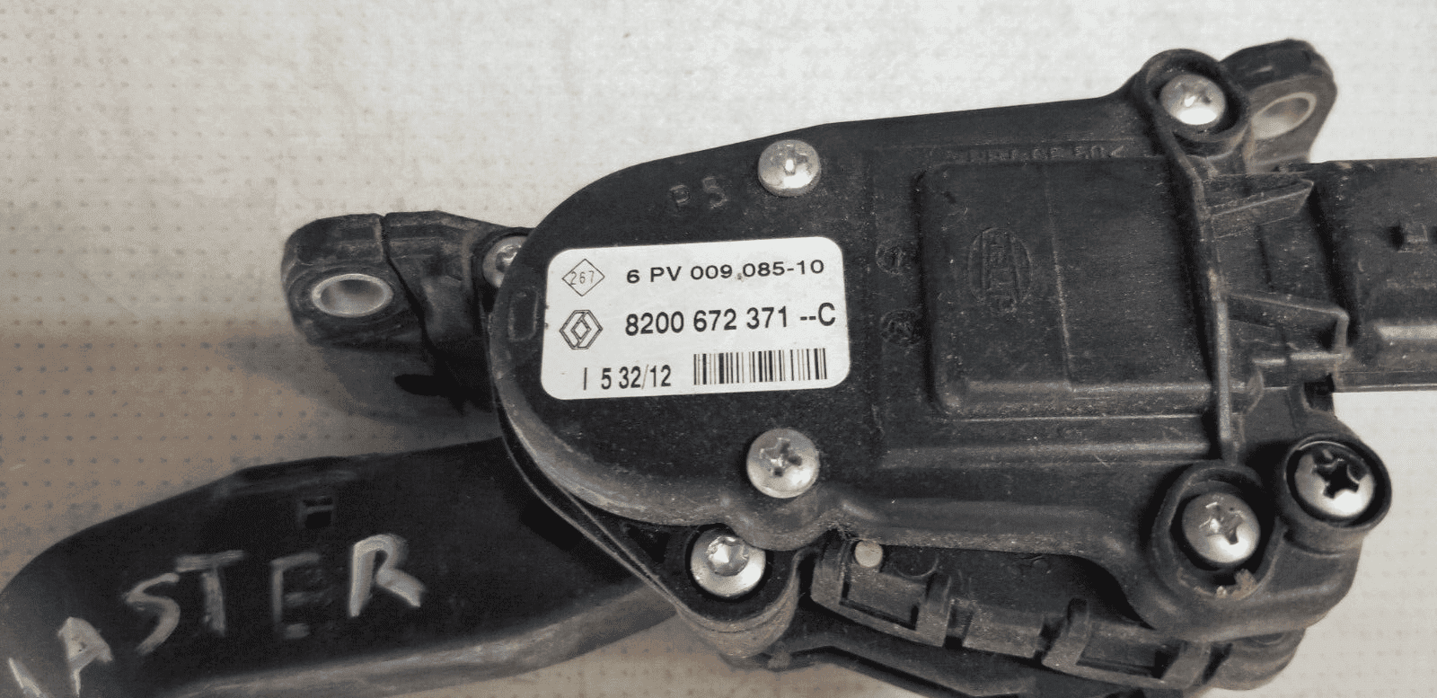 RENAULT MASTER THROTTLE ACCELERATOR PEDAL 2.3L Diesel 8200672371 10-23 - Image 3