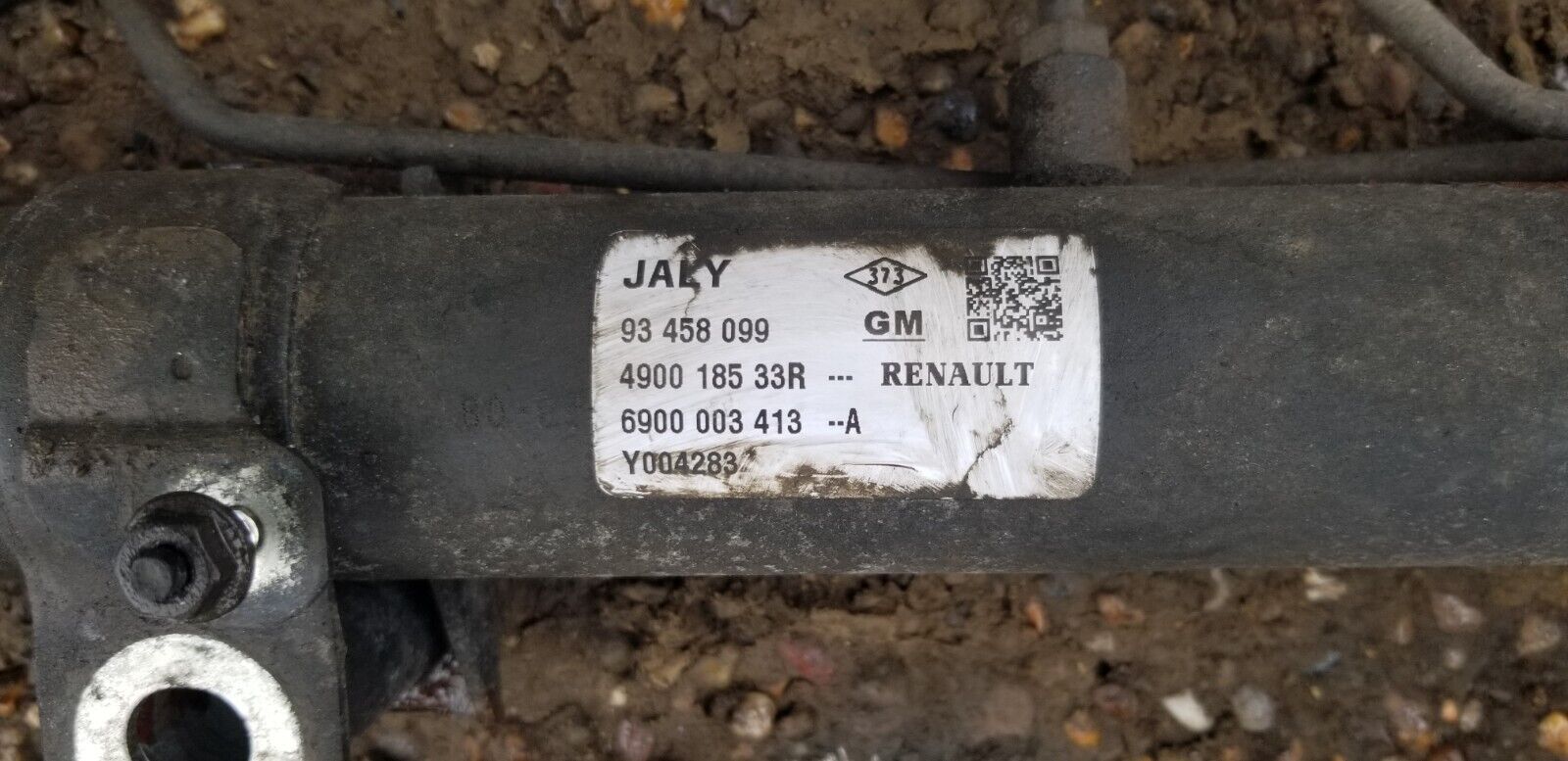 RENAULT TRAFFIC / VAUXHALL VIVARO X82 1.6 DIESEL STEERING RACK - 490010749R - Image 3