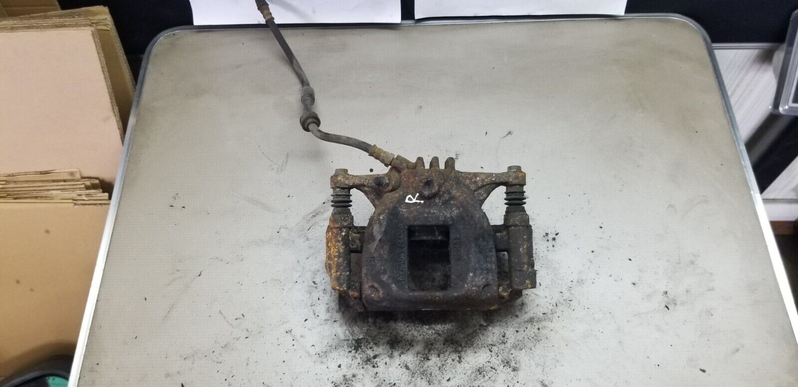 RENAULT TRAFIC 1.6 DIESEL DRIVERS SIDE FRONT BRAKE CALIPER OSF 2015 - 2019