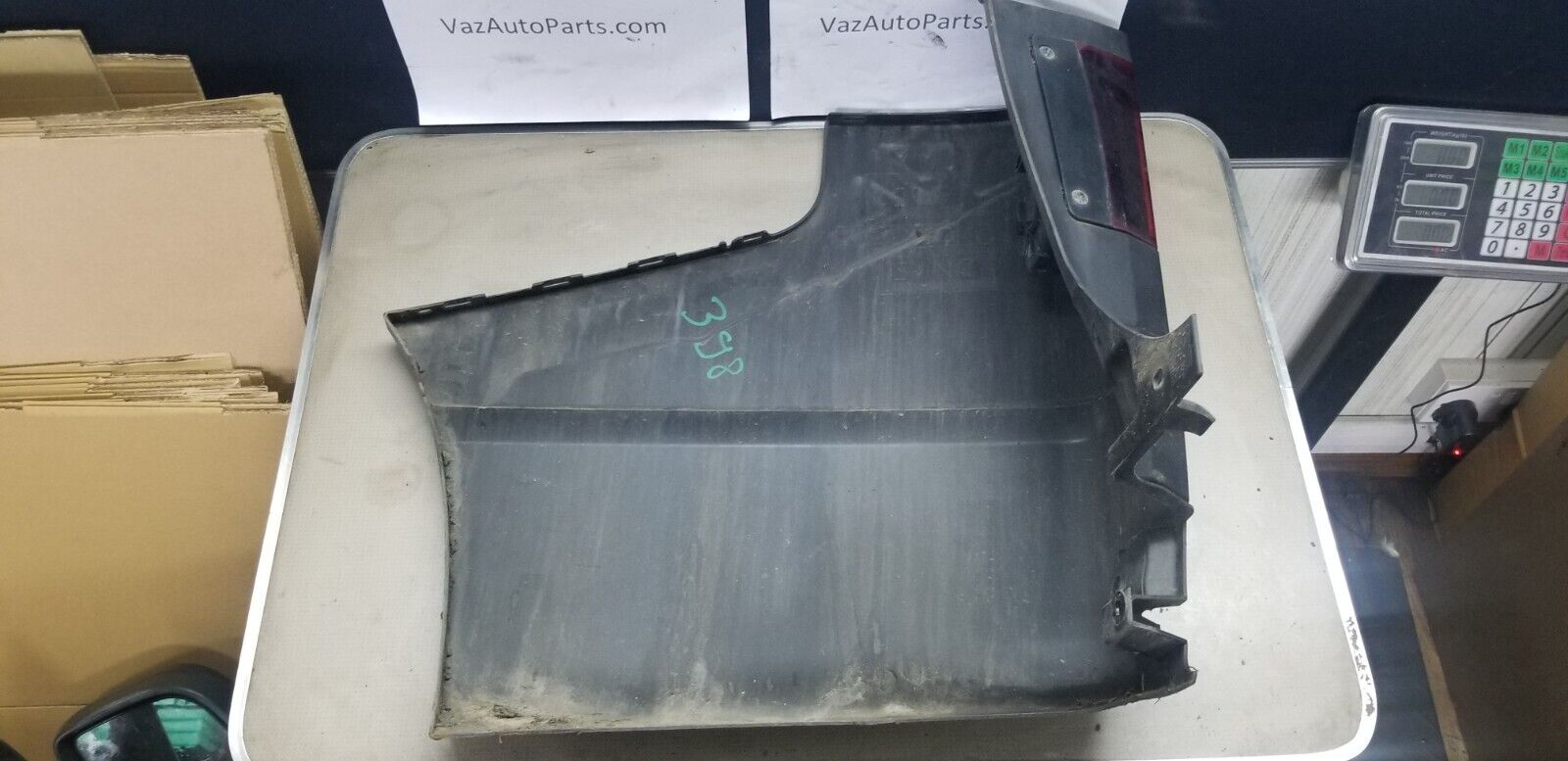 RENAULT TRAFIC REAR BUMPER CORNER MK3 X82 2015 O/S/R Right With Light - Image 4