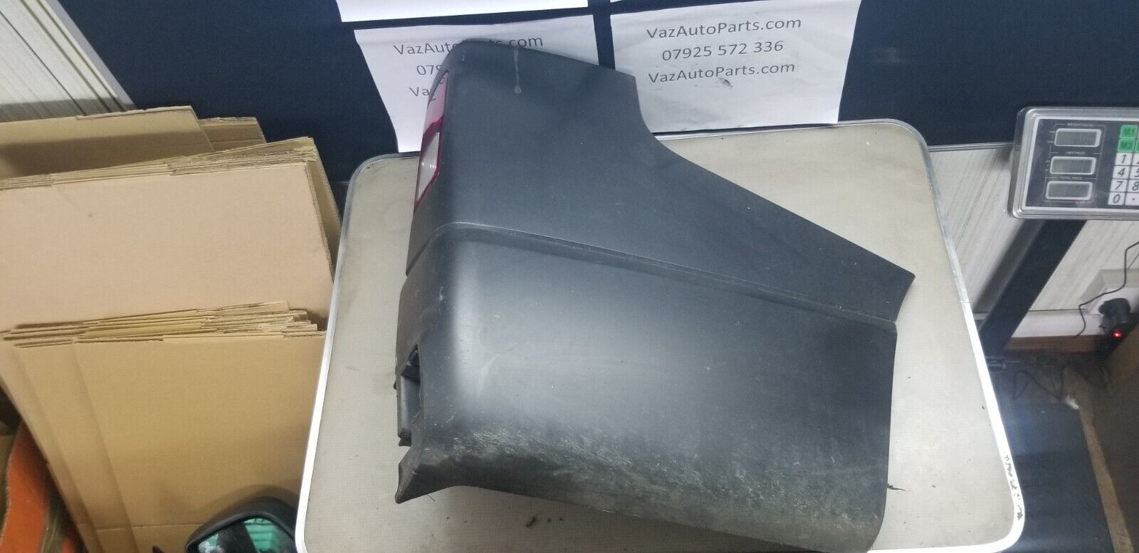 RENAULT TRAFIC REAR BUMPER CORNER MK3 X82 2015 O/S/R Right With Light