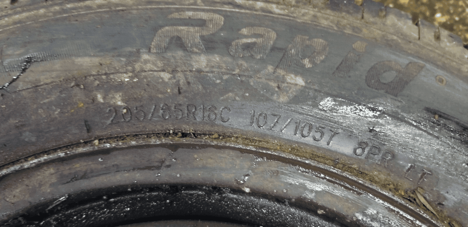 RENAULT TRAFIC STEEL WHEEL AND TYRE 205/65 R16C - Image 8